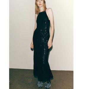 Zara sequin dress